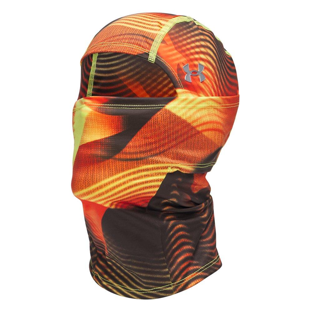 Under Armour Men's ColdGear Storm Balaclava - Orange/Black/Yellow - ORANGE/BLACK/YELLOW